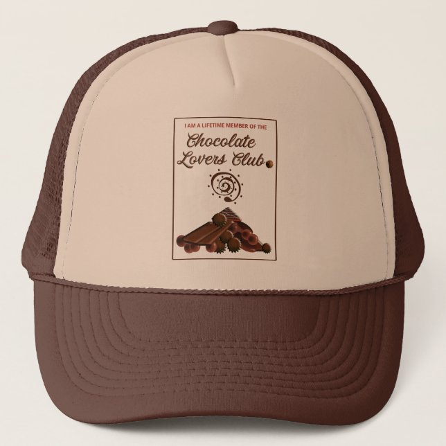 Chocolate Lovers Club Hat (Front)