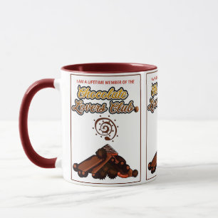 Chocolate Lovers Club Mug(Cartoon) Mug