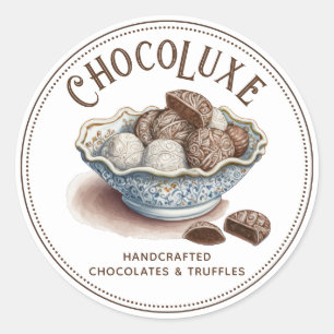 Chocolate Maker Chocolatier Product Label
