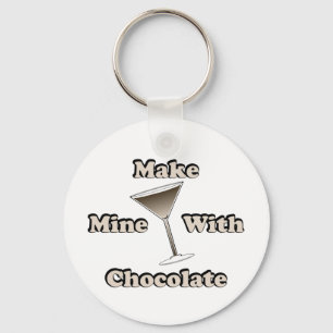 Chocolate Martini Keychain