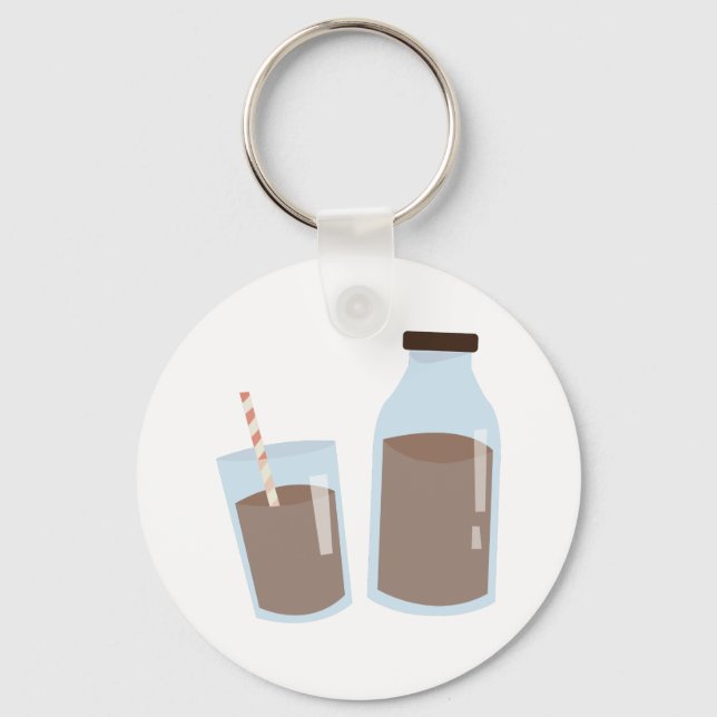Chocolate Milk Keychain (Front)