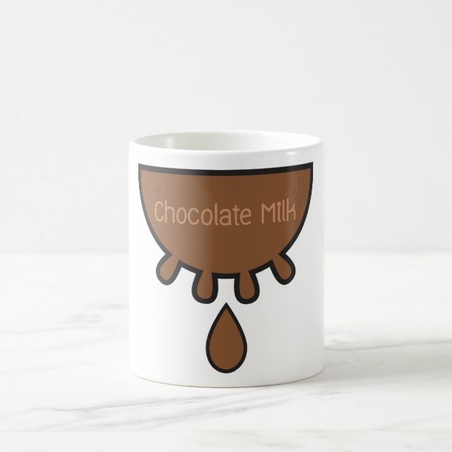 Chocolate milk mug (Center)