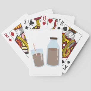 Chocolate Milk Playing Cards