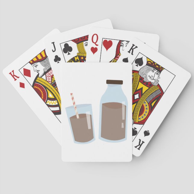 Chocolate Milk Playing Cards (Back)