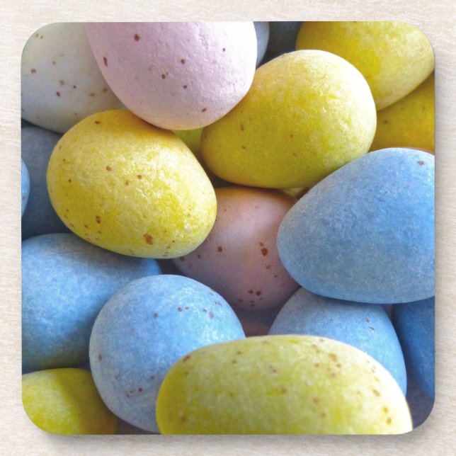 Chocolate Mini Eggs Coaster (Front)