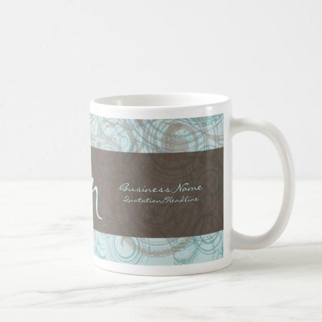 Chocolate Mint Coffee Mug (Right)