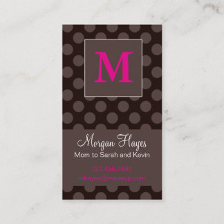 Chocolate Mommy Card