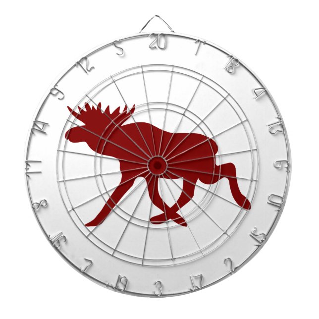 Chocolate Moose Dartboard (Front)