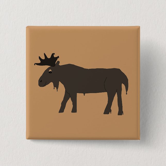 Chocolate Moose pin (Front)