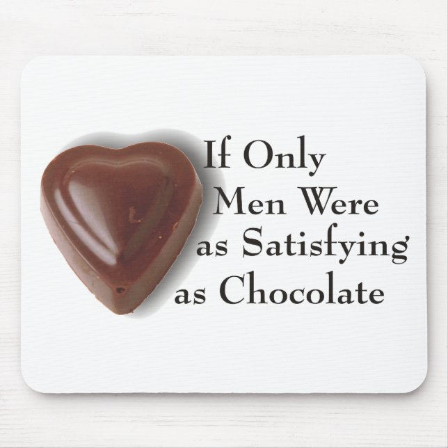 Chocolate Mouse Pad (Front)