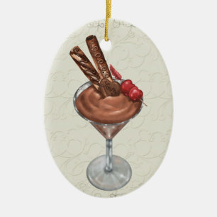 Chocolate Mousse - SRF Ceramic Ornament