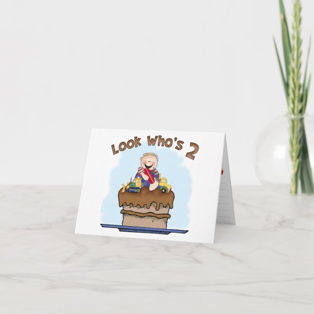 Chocolate Mud 2nd Birthday Fill-in Invitation (Front)