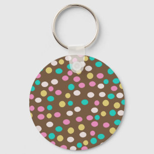 Chocolate Nonpareils Keychain