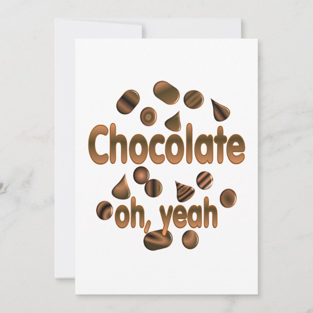 Chocolate Oh, yeah (Front)