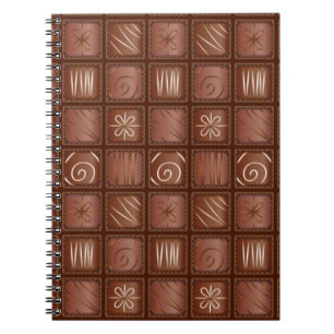Chocolate Pattern Notebook