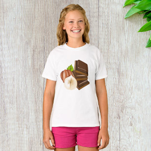 Chocolate Pieces Girls T-Shirt