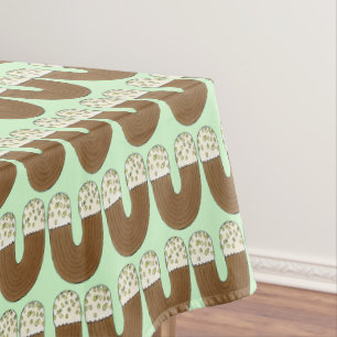 Chocolate Pistachio Italian Bakery Butter Cookie Tablecloth