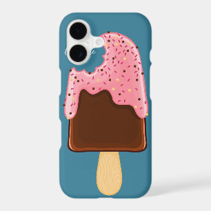 Chocolate Popsicle custom name phone cases