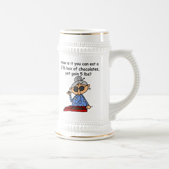 Chocolate Sense Beer Stein (Right)