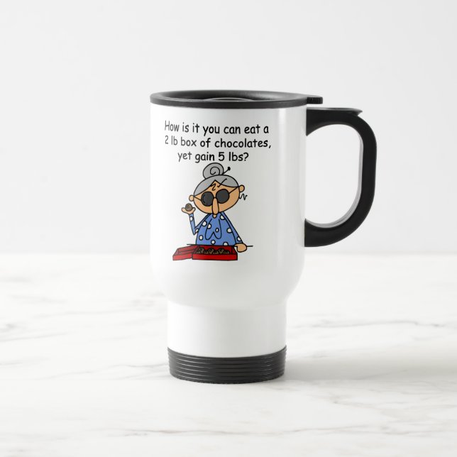 Chocolate Sense Travel Mug (Right)