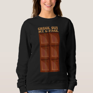 Chocolate Sixpack Sweet Choco Sweatshirt