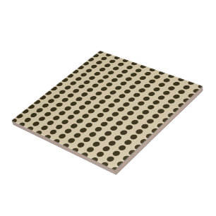 Chocolate Spice Moods Dots Tile