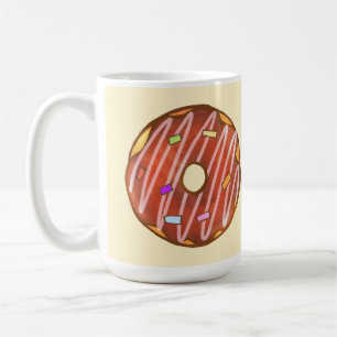 Chocolate Sprinkle doughnut Coffee Mug