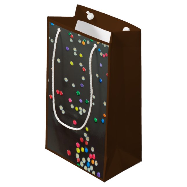 Chocolate Sprinkles Small Gift Bag (Front Angled)