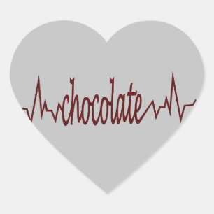 Chocolate sticker