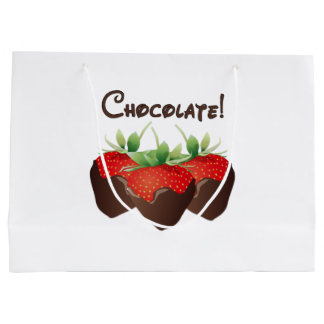 Chocolate Strawberries Large Gift Bag