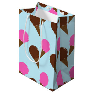 Chocolate & Strawberry Ice Cream Party Gift Bag