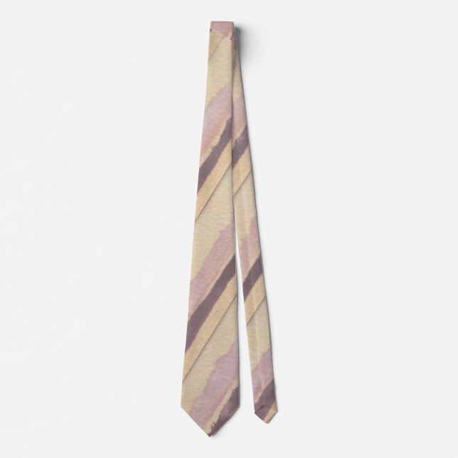 Chocolate strip tie (Front)