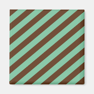 Chocolate Striped Necktie Magnet