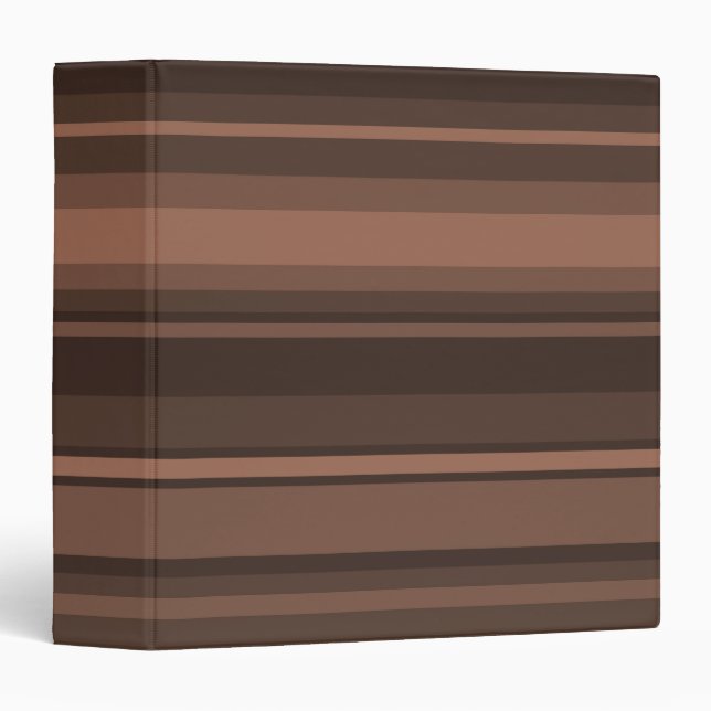 Chocolate stripes binder (Front/Spine)