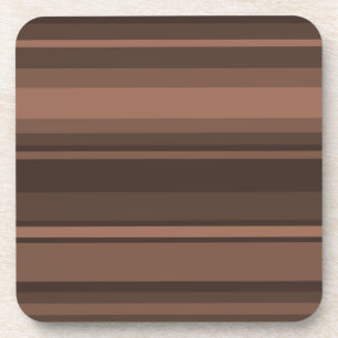 Chocolate stripes coaster