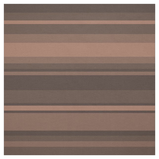 Chocolate stripes fabric (Swatch)