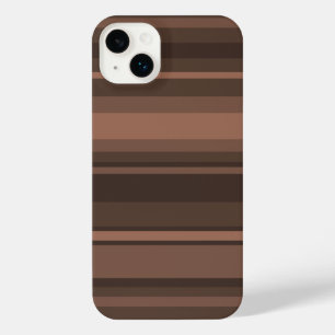Chocolate stripes iPhone 14 plus case