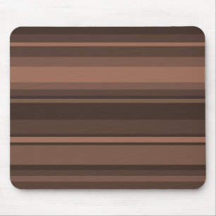 Chocolate stripes mouse pad