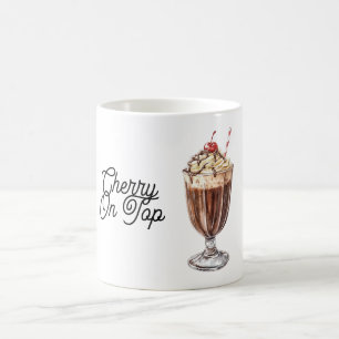 Chocolate Sundae Cherry on Top Coffee Mug