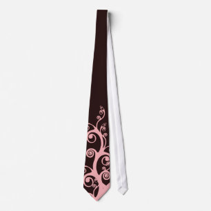 Chocolate Swirls Tie