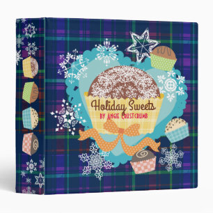 Chocolate truffles Christmas personalized recipe Binder