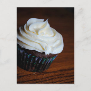 Chocolate & Vanilla Cupcake Post Card