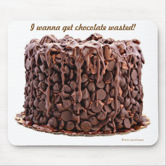 Chocolate Wasted Cake mousepad