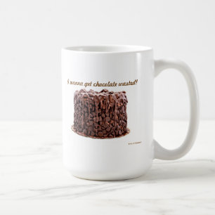 Chocolate Wasted Cake mug