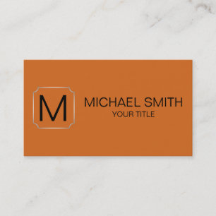 Chocolate (web) colour background business card
