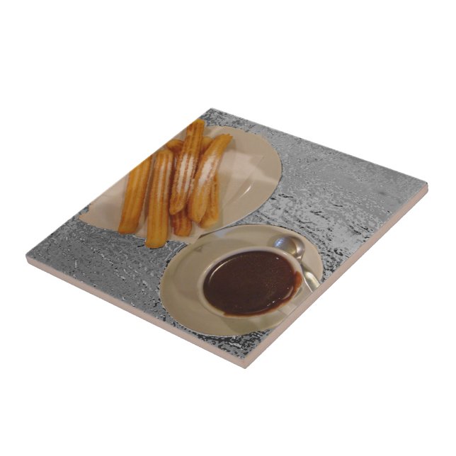 Chocolate y Churros Tile (Side)