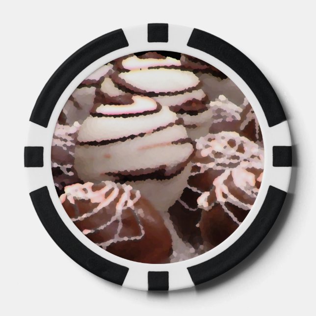 Chocolates Poker Chips (Front)