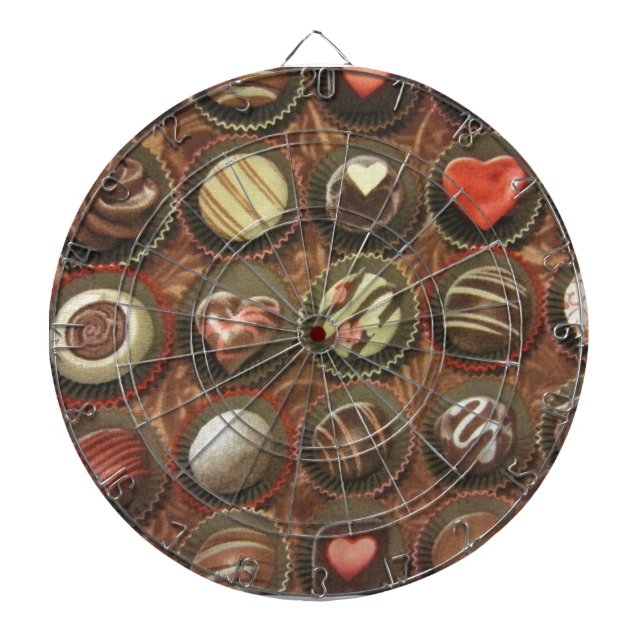 Chocolates & Truffles Dartboard (Front)