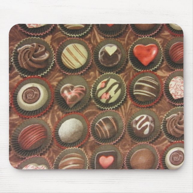 Chocolates & Truffles Mouse Pad (Front)