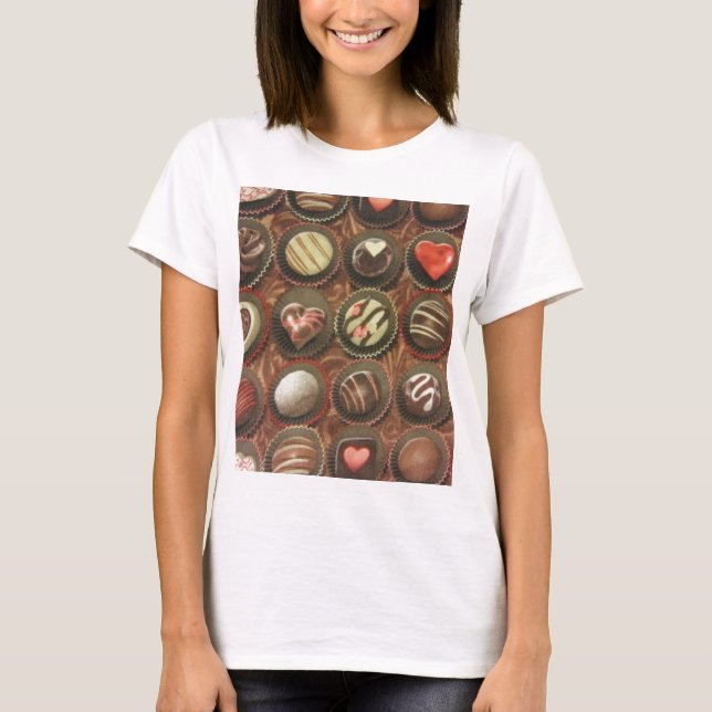 Chocolates & Truffles T-Shirt (Front)